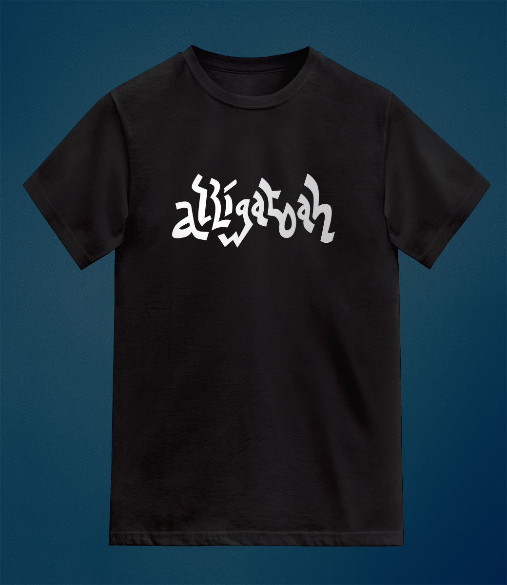 Alligatoah T-Shirt Logo schwarz